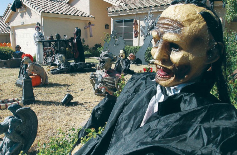 Scary front yard